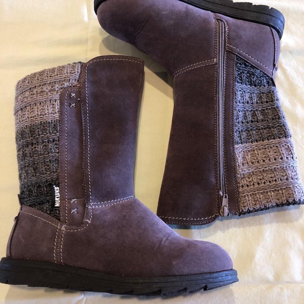 Muk Luk Gray Boots